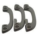 Kit 3 Puxador Alça Pqp Teto Peugeot 2008 2012 Original