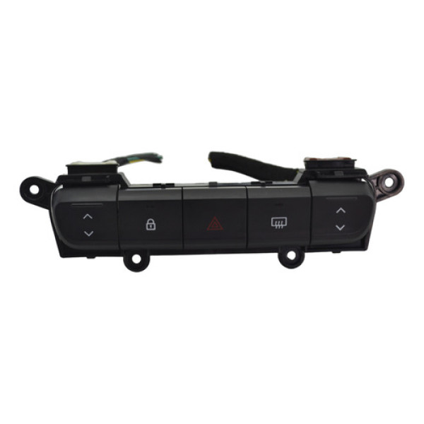 Botão Pisca Alerta Desembaçador Trava Kwid 2020 Origina Preto