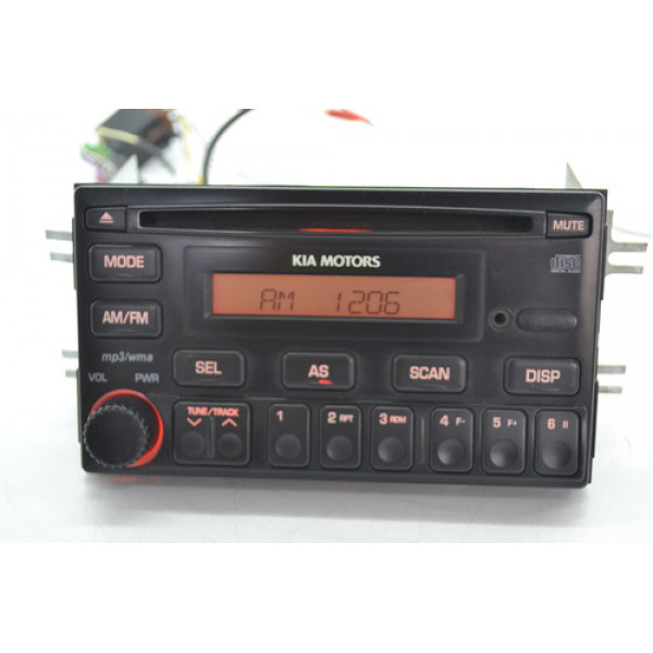 Radio Som Aparelho Kia Carens 2008 A 2012 Original 0001989