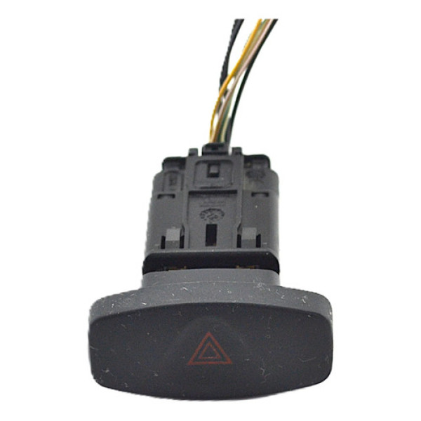 Botão Pisca Alerta Renault Sandero Logan 2012 A 2014 Origina Preto