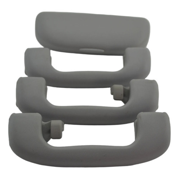 Kit 3 Puxador Pqp Teto Alça Porta Oculos Tracker 2018 Origin Cinza