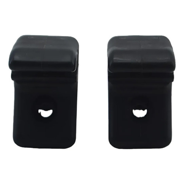 Par Presilha Suporte Quebra Sol Preto Nova Strada Mobi Fiat
