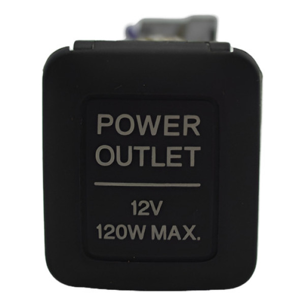 Tomada Energia 12v Console Honda Fit 2009 A 2013 Original - Preto