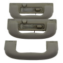 Kit 3 Puxador Alça Teto Pqp Chevrolet Astra 2009 Original Creme
