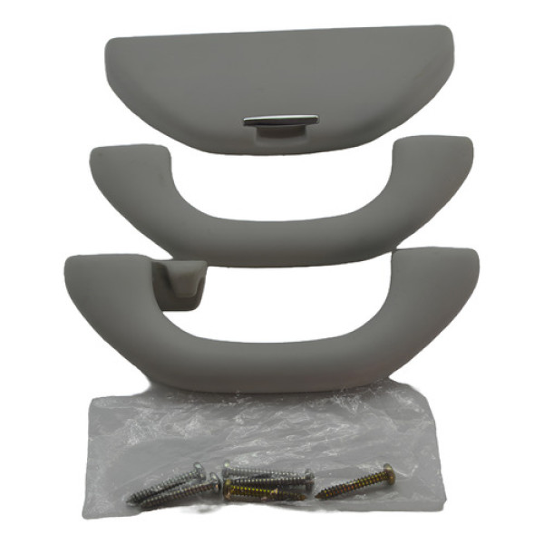 Par Alça Pqp Teto Com Porta Oculos Vw Polo 2014 Original Cinza