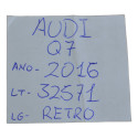 Espelho Retrovisor Interno Audi Q7 2016 Original 4m0857511