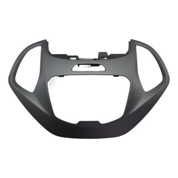 Moldura Radio Painel Central Ka 2018 Original Prateado