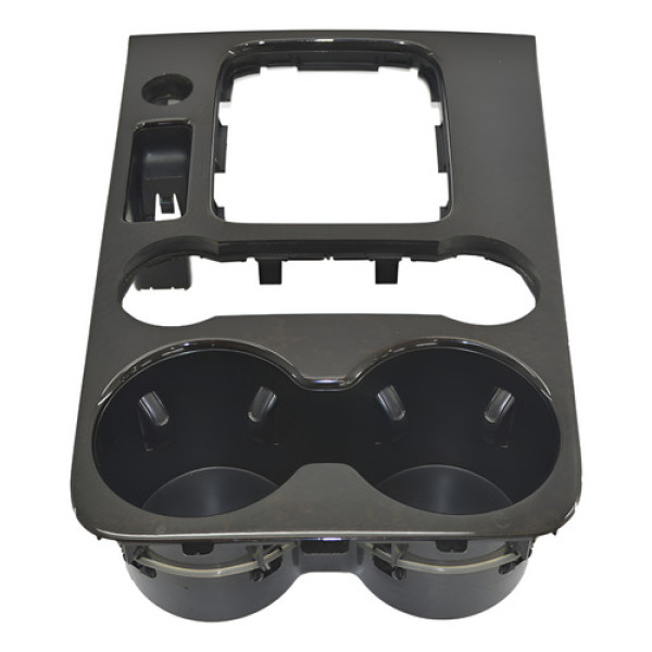 Moldura Cambio Porta Copo Console Vw Touareg 2013 Original Preto