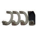 Kit 3 Puxador Alça Teto Pqp + Porta Oculos Punto 2012 Origin