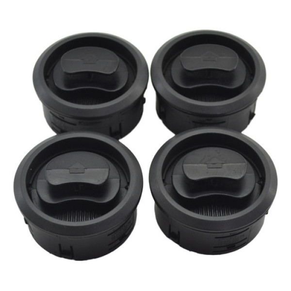 Kit 4 Difusor Saida Ar Painel Celta 2008 Prisma Original