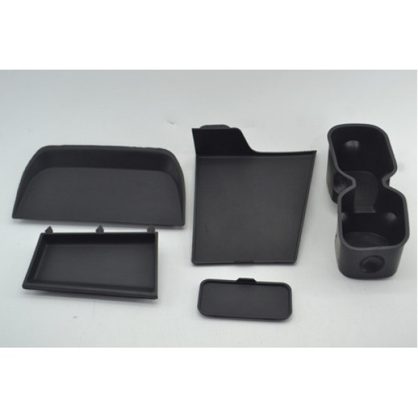 Kit 5 Borracha Acabamento Console Fiat Toro 2022 Original