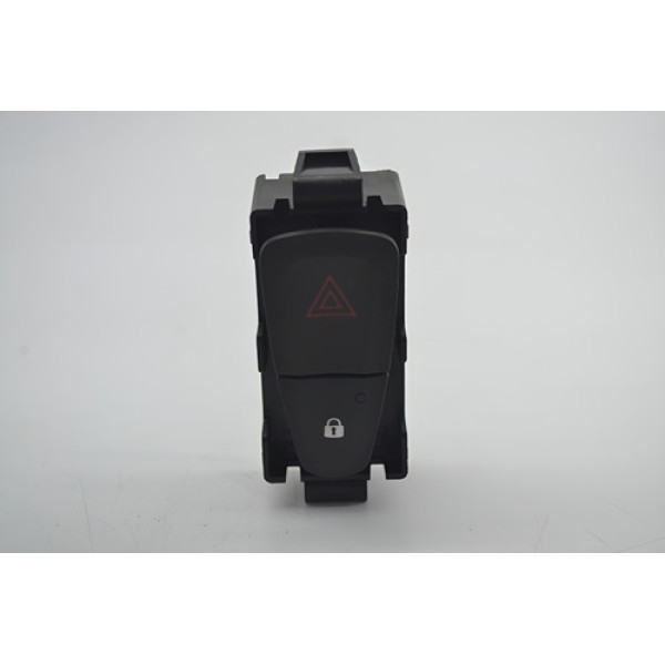 Botão Pisca Alerta Trava Destrava Renault Sandero 2019 Orig - Preto