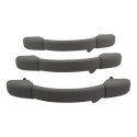 Kit 3 Puxador Alça Teto Pqp Interno C3 2011 Original Cinza