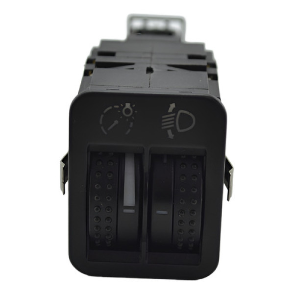 Botão Regulagem Farol Luminosidade Painel Bora 2001 Original Preto