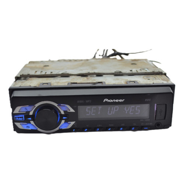 Radio Aparelho Som Original Pioneer C/usb Auxiliar Mvh1480ub