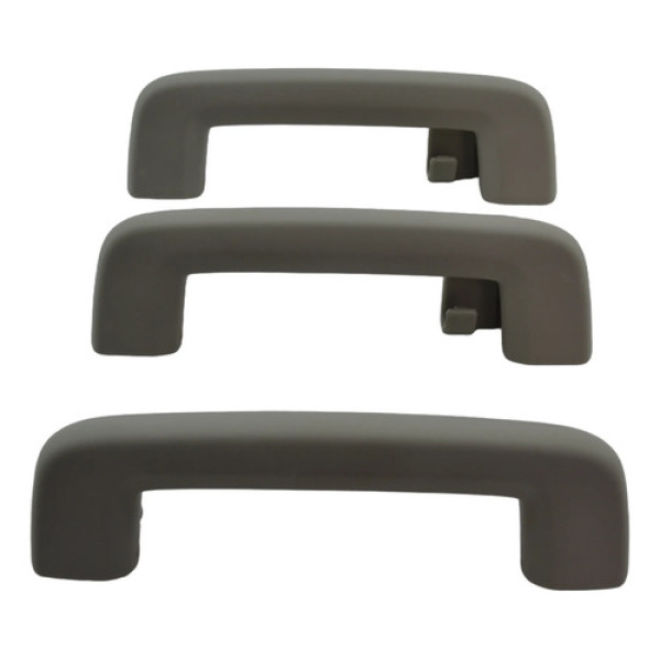 Kit 3 Apoio Puxador Alça Teto Pqp Ford Focus 2011 Original Cinza