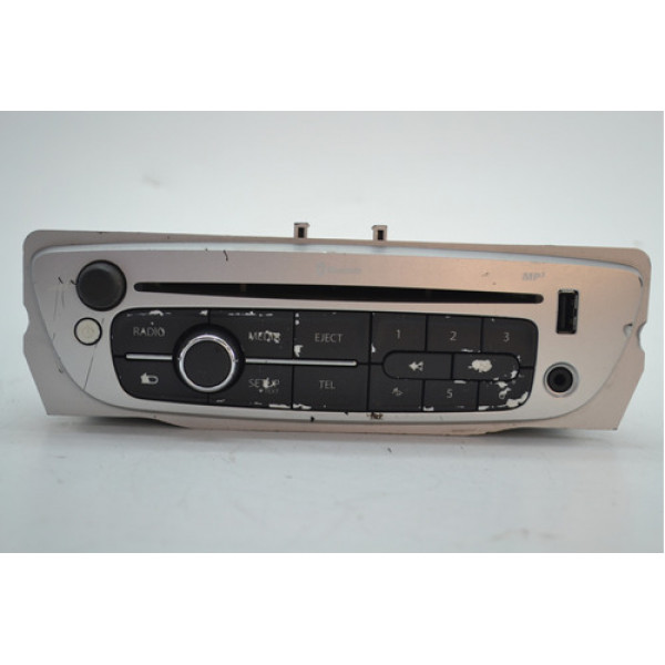 Radio Som Painel Renault Fluence 2013 Original Com Detalhes