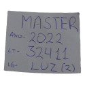 Luz Traseira Interna Teto Renault Master 2022 Original