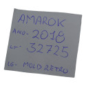 Moldura Retrovisor Interno Volkswagen Amarok 2018 Original