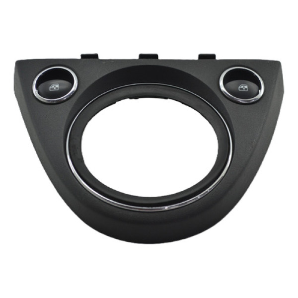 Moldura Cambio Aut Console C/botão Vidro Fiat 500 2011 Orig