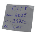 Kit 3 Botão Cego Falso Painel City 2015 Origina