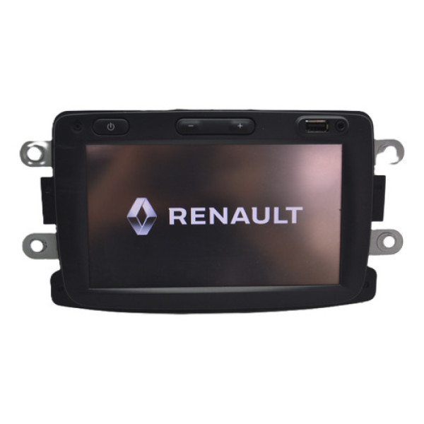 Radio Multimidia Painel Renault Logan 2019 Sandero Original Preto