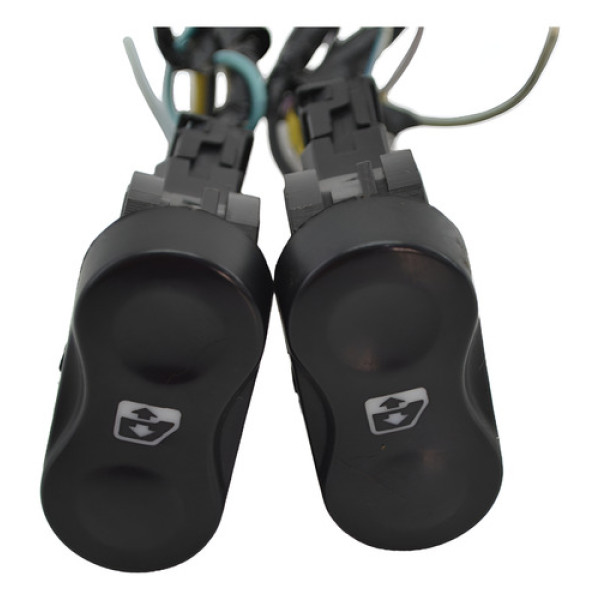 Par Botão Vidro Eletrico Renault Sandero 2011 Original