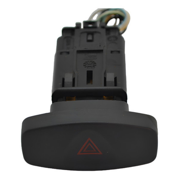 Botão Pisca Alerta Painel Sandero 2012 Logan Duster Original - Preto