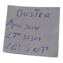 Botão Cego Falso Tampa Painel Renault Duster 2014 Original