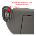 Quebra Sol Lado Esquerdo Motorista Peugeot 207 2011 Original