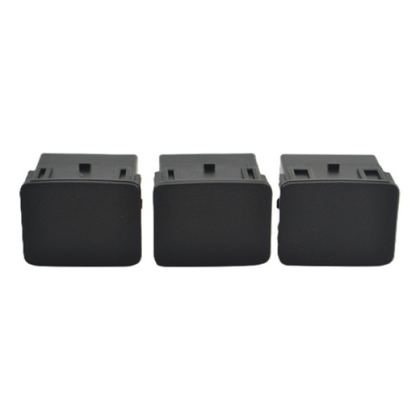 Kit 3 Botão Cego Falso Painel Nissan Frontier 2020 Original