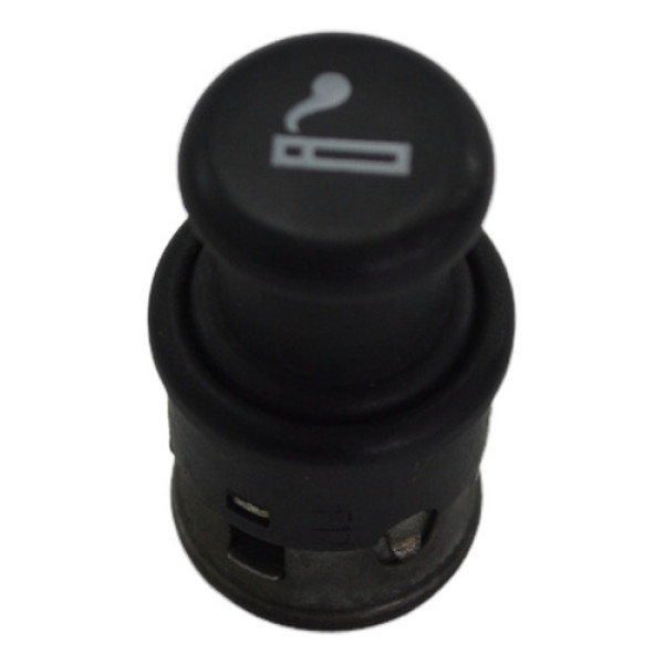 Acendedor Cigarro Console Fiesta 2001 Original Preto