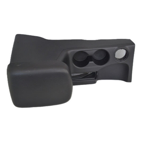 Apoio Braço Porta Copos Console Central L200 2013 Original Preto
