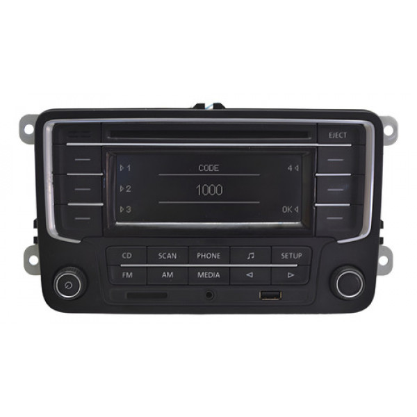 Radio Som Original Vw Gol Voyage Saveiro G7 Fox 5u0035160