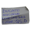 Quebra Sol Lado Esquerdo Fiat Ducato Furgão 2016 Original