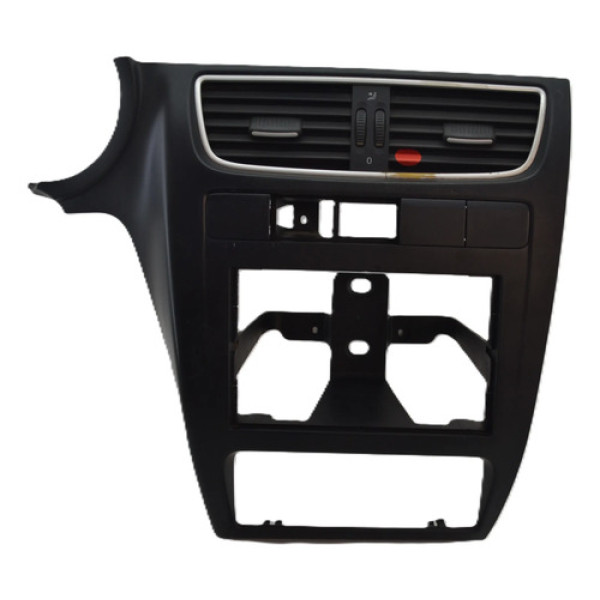 Moldura Central Painel Fox Crossfox Spacefox Original Vw Preto