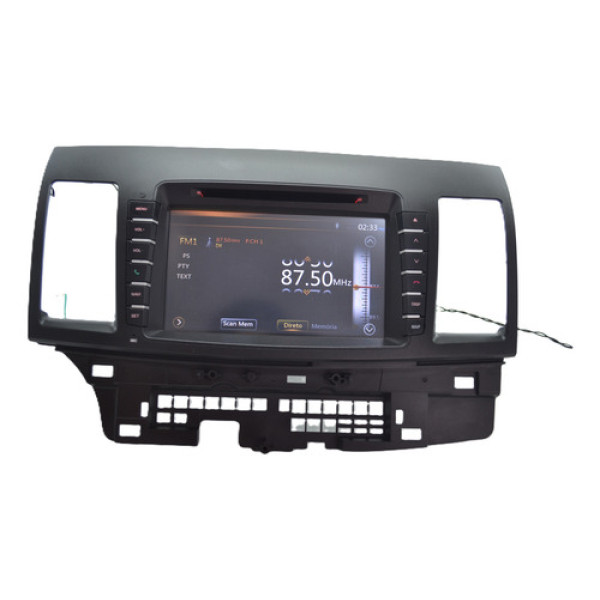 Radio Som Multimidia Painel Lancer 2013 Original - N/pega Cd