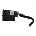 Entrada Conector Usb Auxiliar Fiat Cronos 2019 Argo Original - Preto