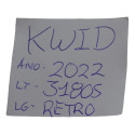 Espelho Retrovisor Interno Renault Kwid 2022 Original