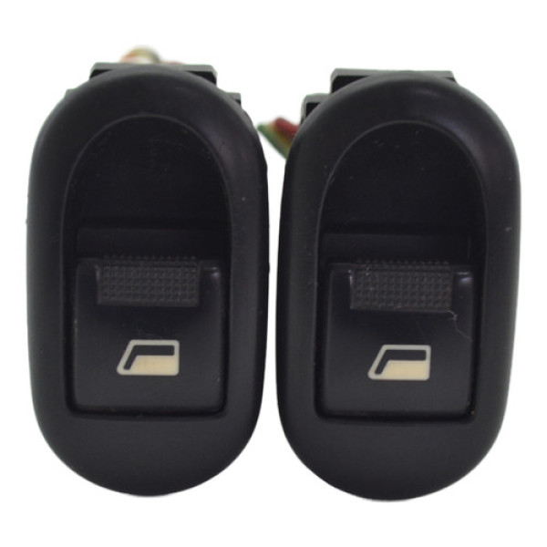 Par Botão Comando Vidro Elétrico Citroen C3 Original 9660536