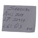 Par Quebra Sol Direito Esquerdo Sandero 2019 Logan Original