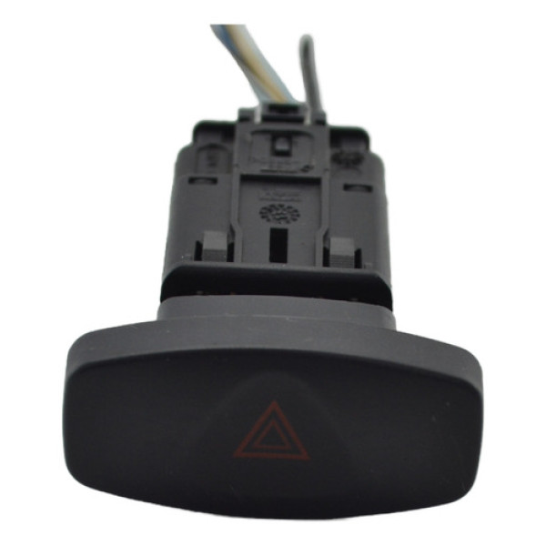 Botão Pisca Alerta Painel Sandero 2014 Duster Logan Origina Preto