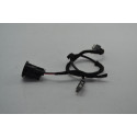 Entrada Conector Usb Auxiliar Citroen C3 2017 Original - Preto