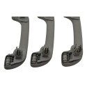 Kit 3 Puxador Alça Teto Pqp Renault Captur 2019 Original