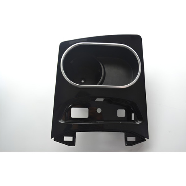 Moldura Porta Copo Console Ford Territory 2022 Original Black-piano