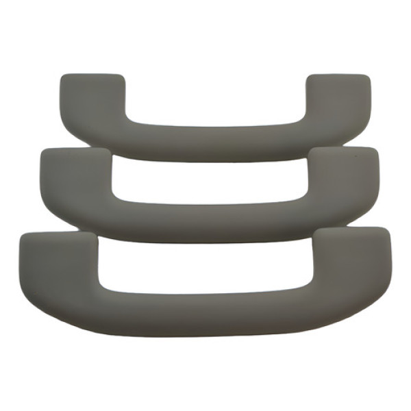 Kit 3 Puxador Alça Teto Pqp Nissan Kicks 2024 Original Bege