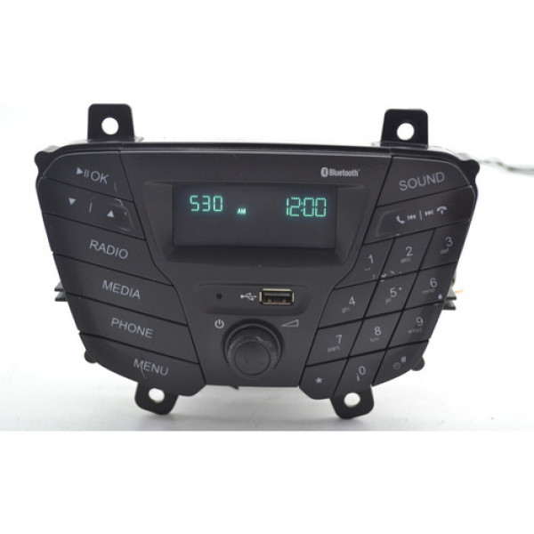 Frente Radio Som Com Entrada Usb Ford Ka 2015 Original 