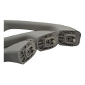 Kit 3 Puxador Alça Teto Pqp Duster 2013 Sandero Original