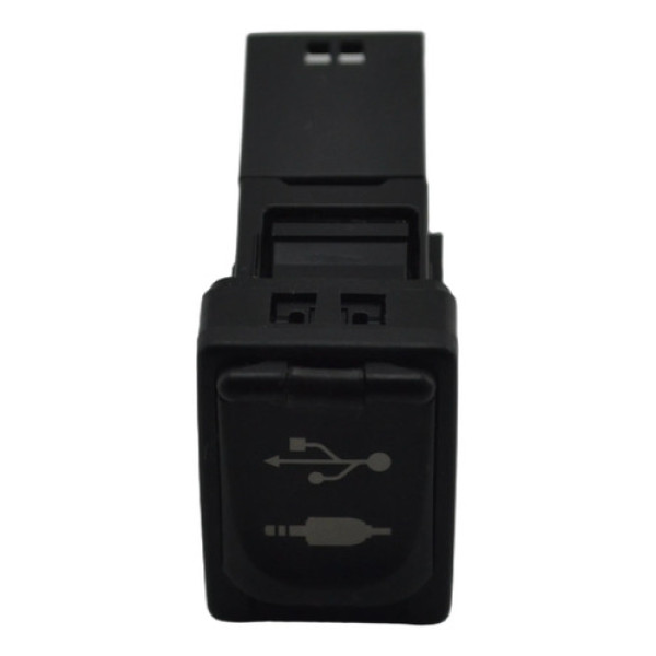 Entrada Conector Usb Auxiliar Painel Rav4 2014 Original Preto