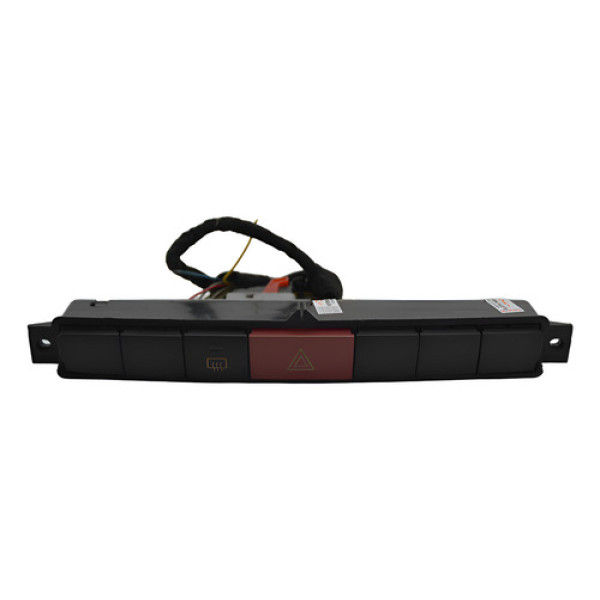 Botão Interruptor Pisca Alerta Desembaçador Fiat Punto 2012 Preto